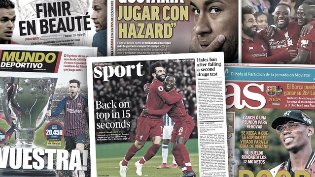 La prestation de Liverpool impressionne l’Angleterre, la presse catalane attend le titre du Barça