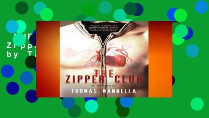 [NEW RELEASES]  The Zipper Club: A Memoir by Thomas Mannella