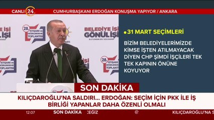 Başkan Erdoğan konuşuyor