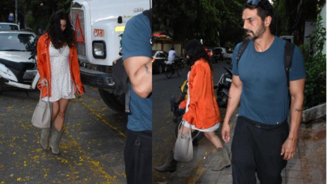 Arjun Rampal spotted with GF Gabriella Demetriades post pregnancy announcement |FilmiBeat