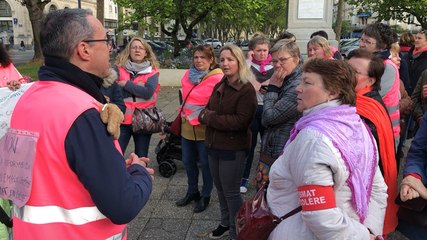 Les assistantes maternelles manifestent