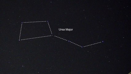 Night Sky, Constellation Ursa Major (27 April 2019)