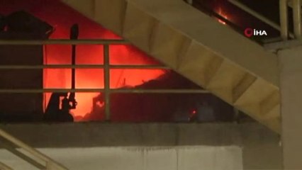 Perpa Ticaret Merkezinde Yangın