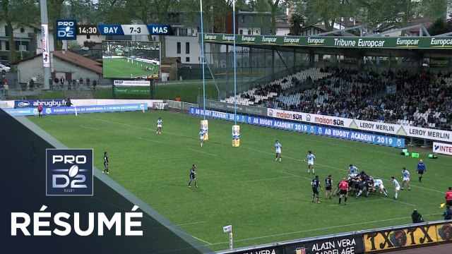 PRO D2 - Résumé Bayonne-Massy: 45-15 - J29 - Saison 2018/2019