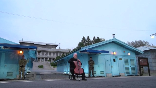 '먼 길'...판문점 선언 1주년 기념식 열려 / YTN