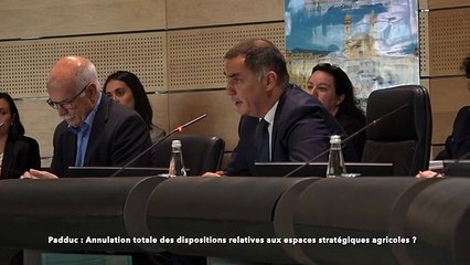 Padduc : Vers l'annulation totale des dispositions relatives aux espaces stratégiques agricoles…