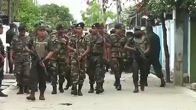 Sri Lanka : l'assaut des forces de l'ordre contre des cibles liées à l'attaque de Pâques