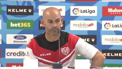 Paco Jémez fía el destino del Rayo en Primera a ganar el partido contra el Madrid