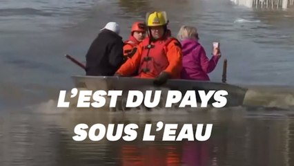 Après les inondations au Canada, Montréal déclare l'état d'urgence