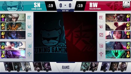 SN vs RW 蛇蛇老賊也亮索娜塔里克 BiuBiu偽四殺拯救SN！Game 1 | 2019 NEST全國電子競技大賽 - 線上賽