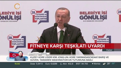 Önemli mesajlar verdi