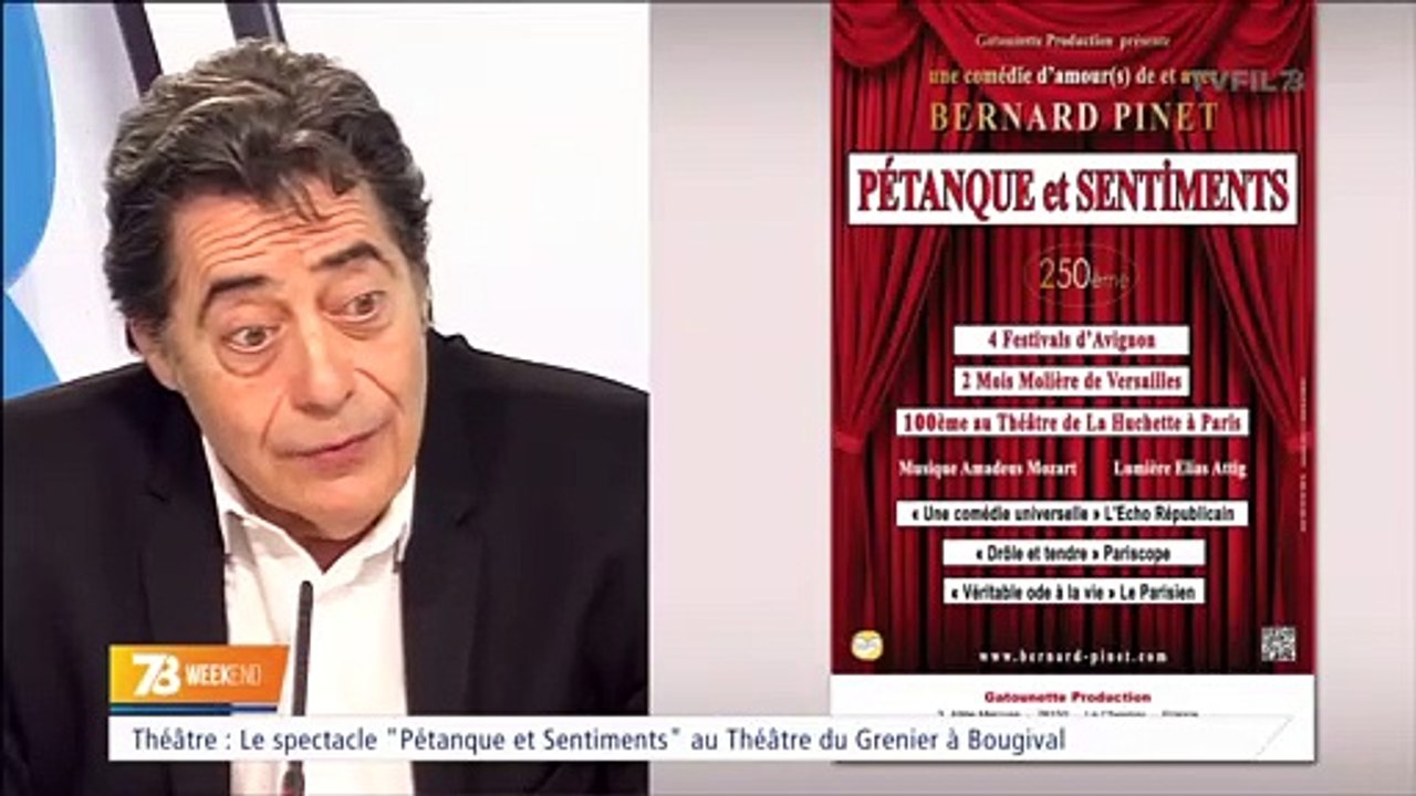 Bernard Pinet en interview avec Mickael Elmidoro  - TV 78 2015