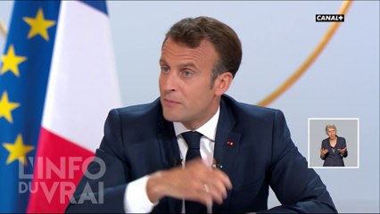 Emmanuel Macron face à la crise sociale  - L'Info du Vrai du 26/04 - CANAL+