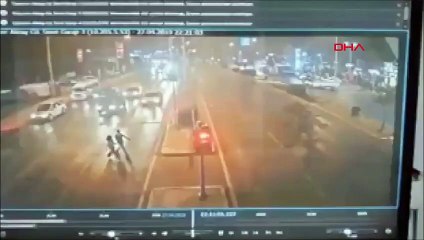 Cinayet gibi kazanın görüntüleri ortaya çıktı