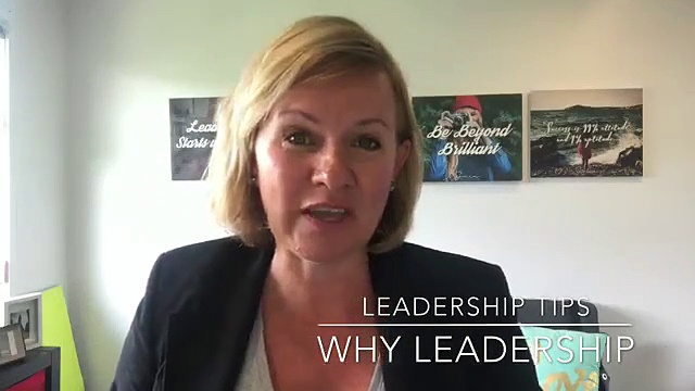 Leadership Tips - Why Leadership