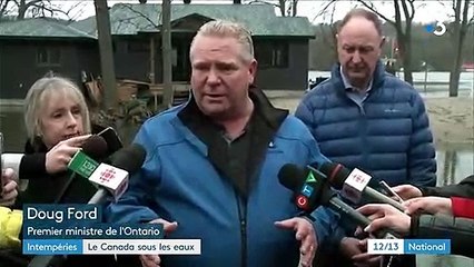 Intempéries : le Canada sous les eaux
