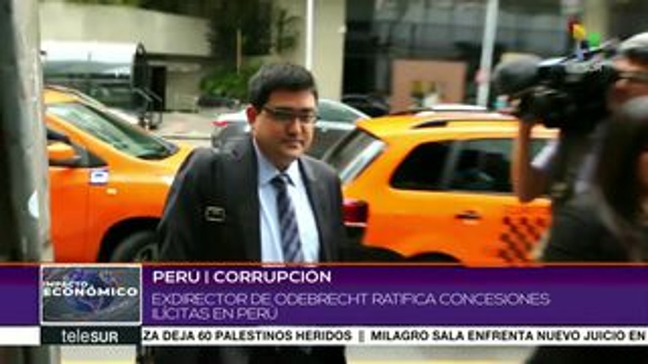 Exdirector de Odebrecht ratifica concesiones ilícitas en Perú