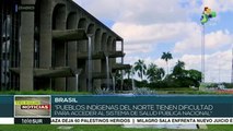 Indígenas marchan contra la violación de sus derechos en Brasil