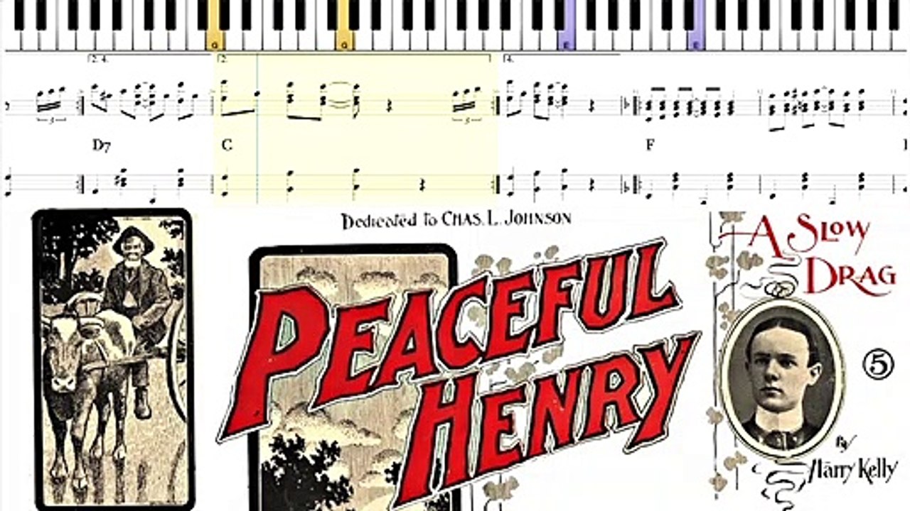 Ragtime piano : Peaceful Henry