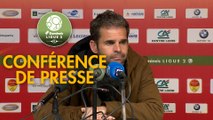 Conférence de presse US Orléans - ESTAC Troyes (0-1) : Didier OLLE-NICOLLE (USO) - Rui ALMEIDA (ESTAC) - 2018/2019
