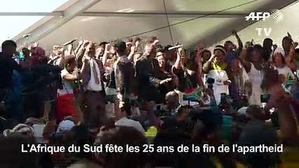 L’Afrique du Sud commémore les 25 ans de la fin de l'apartheid