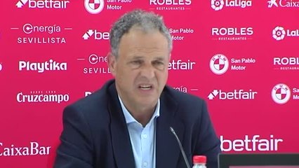 Caparrós: "Somos conscientes de que va a ser un partido muy fuerte"