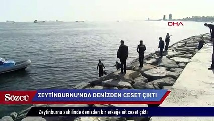 Zeytinburnu’nda denizden ceset çıktı!