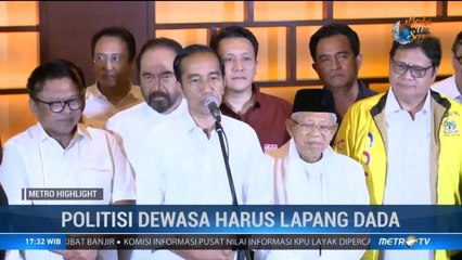 Politisi Dewasa Harus Lapang Dada