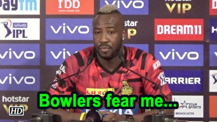 IPL 2019 | Bowlers fear me... : Andre Russell