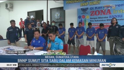 BNNP Sumut Gagalkan Peredaran 8 Kg Sabu