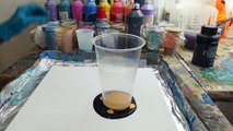 Acrylic Fluid Art: The Holey Cup