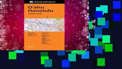 [BEST SELLING]  Rand McNally Streets of O ahu, Honolulu, Hawai i by Rand McNally and Company