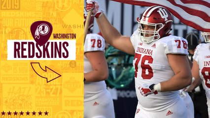Redskins select Wes Martin No. 131 in the 2019 draft