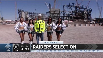 Raiders select Isaiah Johnson No. 129 in the 2019 draft