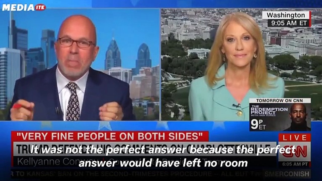 Kellyanne Conway Defends Trump’s Charlottesville Comments