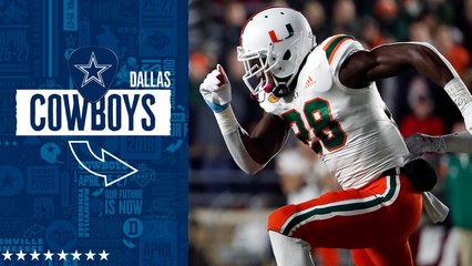 Cowboys select Michael Jackson No. 158 in the 2019 draft
