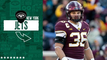 Jets select Blake Cashman No. 157 in the 2019 draft