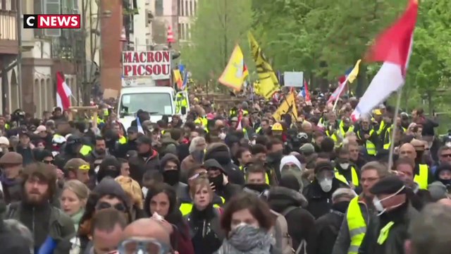 Strasbourg : une manifestation de gilets jaunes émaillée d’incidents