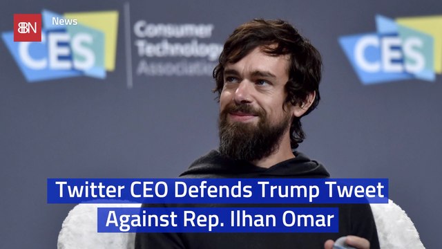 Twitter's CEO Jack Dorsey Stands Behind Trump Tweet