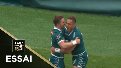 TOP 14 - Essai Jale VATUBUA (SP) - Pau - Racing 92 - J23 - Saison 2018/2019