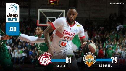 Jeep® ÉLITE : Cholet vs Le Portel (J30)