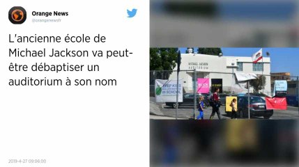 L'ancienne école de Michaël Jackson va peut-être débaptiser un auditorium à son nom