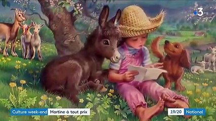 Des dessins originaux de la série "Martine" s'envolent aux enchères