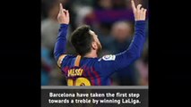 BREAKING: Barcelona win La Liga title