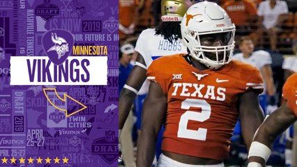 Vikings select Kris Boyd No. 217 in the 2019 draft