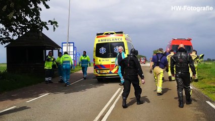 Veel hulpdiensten opgeroepen voor omgeslagen punter