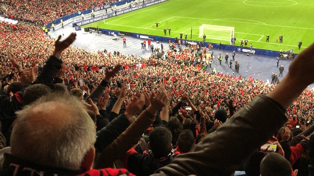 L’immense joie des Rennais au stade de France
