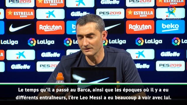 35e j. - Valverde : Messi est au dessus de tout le monde