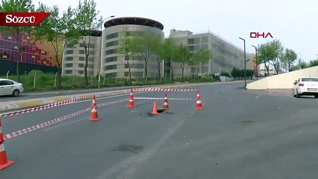 Esenyurt'ta olda çökme meydana geldi