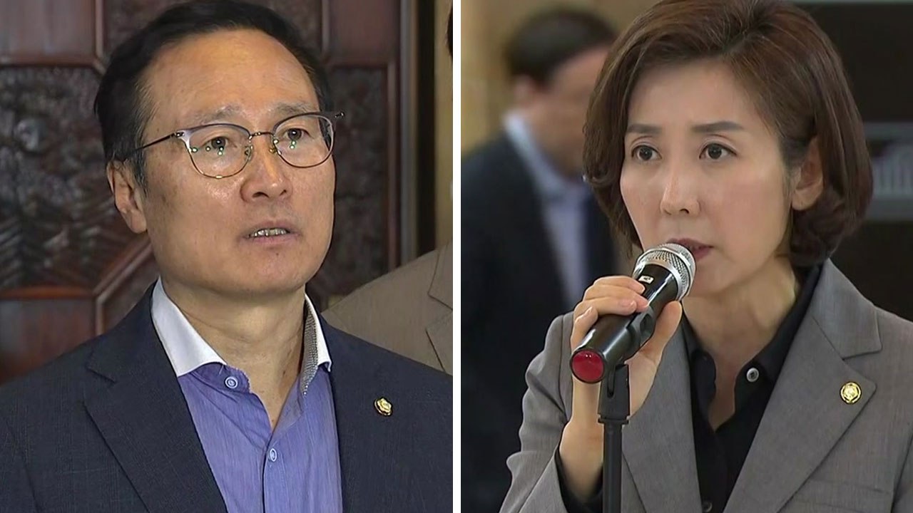 홍영표 "반드시 책임 묻겠다"...나경원 "모든 수단 동원 저지" / YTN
